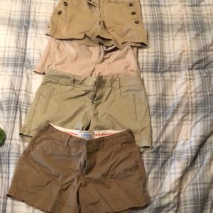 Khaki shorts